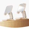Regulowany stojak podstawka na telefon Seashell Series fioletowy