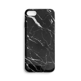 Marble żelowe etui pokrowiec marmur Samsung Galaxy A31 czarny