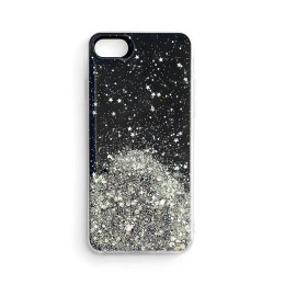 Błyszczące etui pokrowiec z brokatem Samsung Galaxy M31s Star Glitter czarny