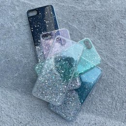 Błyszczące etui pokrowiec z brokatem Samsung Galaxy M51 Star Glitter czarny