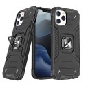 Etui pancerny pokrowiec do iPhone 14 Pro Max uchwyt magnetyczny Ring Armor czarny