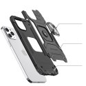 Etui pancerny pokrowiec do iPhone 14 Pro Max uchwyt magnetyczny Ring Armor niebieski