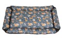 Legowisko Basic - Grey Dogs XL 85x55 cm