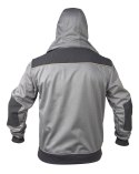 Kurtka robocza softshell z kapturem odpinanym, rozmiar XXXL