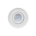 CAROLIN DLR GU10 downlight max 35W, IP20, okrągły, biały