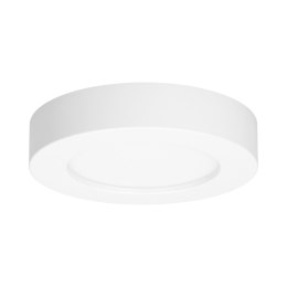 CITY LED 18W, oprawa downlight, natynkowa, okrągła, 1500lm, 3000K, biała, wbudowany zasilacz LED