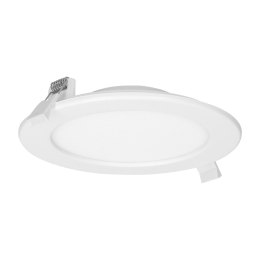 EURUS LED 12W, oprawa downlight, podtynkowa, okrągła, 860lm, 4000K, biała, wbudowany zasilacz LED