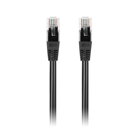 Kabel sieciowy Patchcord UTP CAT.6 wtyk - wtyk 2m CZARNY