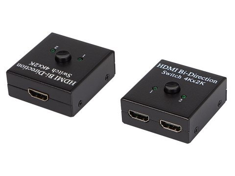 92-170# Rozgałęźnik switch hdmi 2x1 spliter 1x2 4k