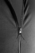 Bluza rozpinana z kapturem COMFORT, szara, rozmiar XL