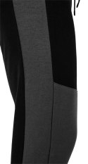 Spodnie dresowe COMFORT, szaro-czarne, rozmiar L