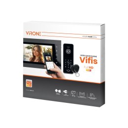 Zestaw wideo domofonowy VIFIS Full HD, bezsłuchawkowy, monitor 7