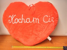 Poduszka serce KOCHAM CIĘ S1014