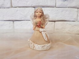 Figurka anioł Balladyna dekorowana 14,5cm