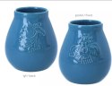 Naczynie ceramiczne matero niebieskie YERBA | 100-1035