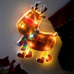 Lampki LED dekoracja RENIFER 23x15,5cm
