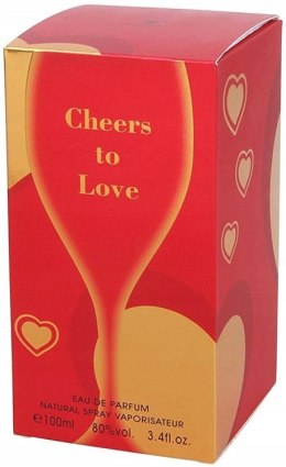 Perfumy Cheers To Love Red 100ml for women