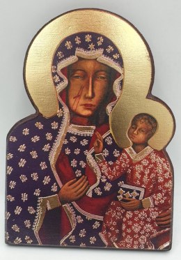Obraz ikona Matki Boskiej Częstochowskiej 13 x 18 cm