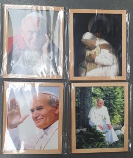 Obraz 20 x 25 cm Papież Święty Jan Paweł II