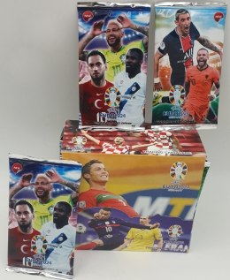 Karty piłkarskie Euro 2024 - 36 saszetek x 8 kart