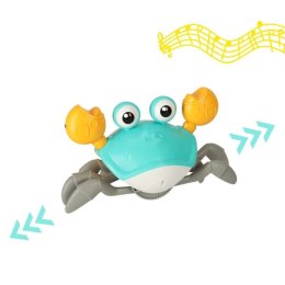 Krab pełzający interaktywny z dźwiękiem ZIELONY KX4896_1
