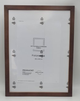 Fotoramka drewniana na zdjęcia dyplomy 30 x 40 cm