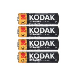 Baterie Kodak XTRALIFE Alkaline AA LR6, 4 szt. folia