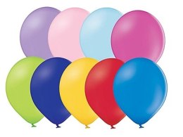 Balony pastelowe 9'' 100szt mix kolorów 88-00