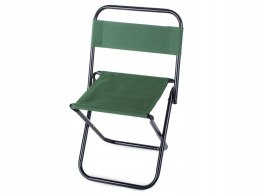 Krzesło wędkarskie turystyczne składane z oparciem | 01660_Z