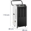 Osuszacz powietrza pochłaniacz wilgoci przemysłowy z uchwytem 1300 W 1129 m3/h do 100 m2