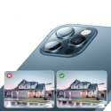 Szkło hartowane na cały aparat obiektyw kamerę do iPhone 12 mini Shining Series zielony