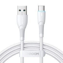Kabel przewód Starry Series USB-A - USB-C 3A 1m biały