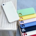 Silikonowe elastyczne wytrzymałe etui iPhone 13 mini Color Case czerwony