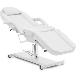 Fotel kosmetyczny do tatuażu masażu spa CAPUA - biały