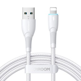 Kabel przewód do iPhone Starry Series 3A USB-A - Lightning 1m biały