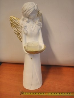 Anioł stojący z misą /świecznik AGA | TL A-20