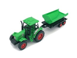 Traktor z naczepą 35x10x12cm