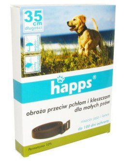 Obroża przeciw kleszczom i pchłom dla małych psów - happs