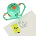 Robot rysujący edukacyjny nauka rysowania zielony