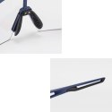Okulary rowerowe fotochromowe z filtrami UV 400 UVA i UVB niebieskie