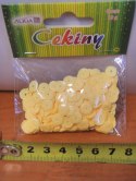 Cekiny 12szt. pastelowe RÓŻOWE 8mm 10g | WMT-112