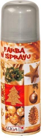 Farba w sprayu 250ml SREBRNA | FS-100