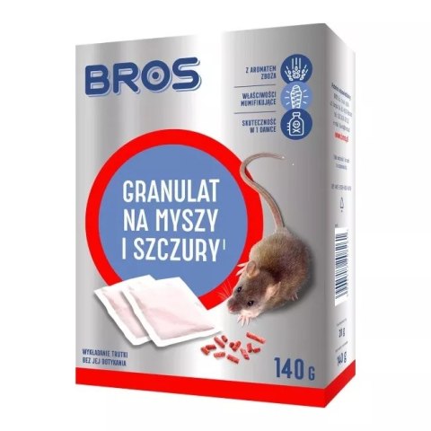 Granulat na myszy i szczury 140 g