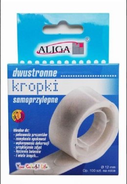 Kropki samoprzylepne dwustronne, przezroczyste 10,5mm PSD-3488