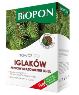 Nawóz do iglaków przeciw brązowieniu igieł 1kg