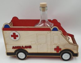 Karafka AMBULANS + 6 kieliszków 18 urodziny