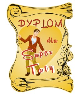 Dyplom dla Super Taty P556W2