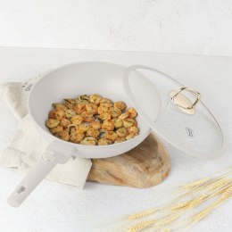 WOK TYTANOWY Z POKRYWĄ 28cm BERLINGER HAUS BH-8064 SAHARA